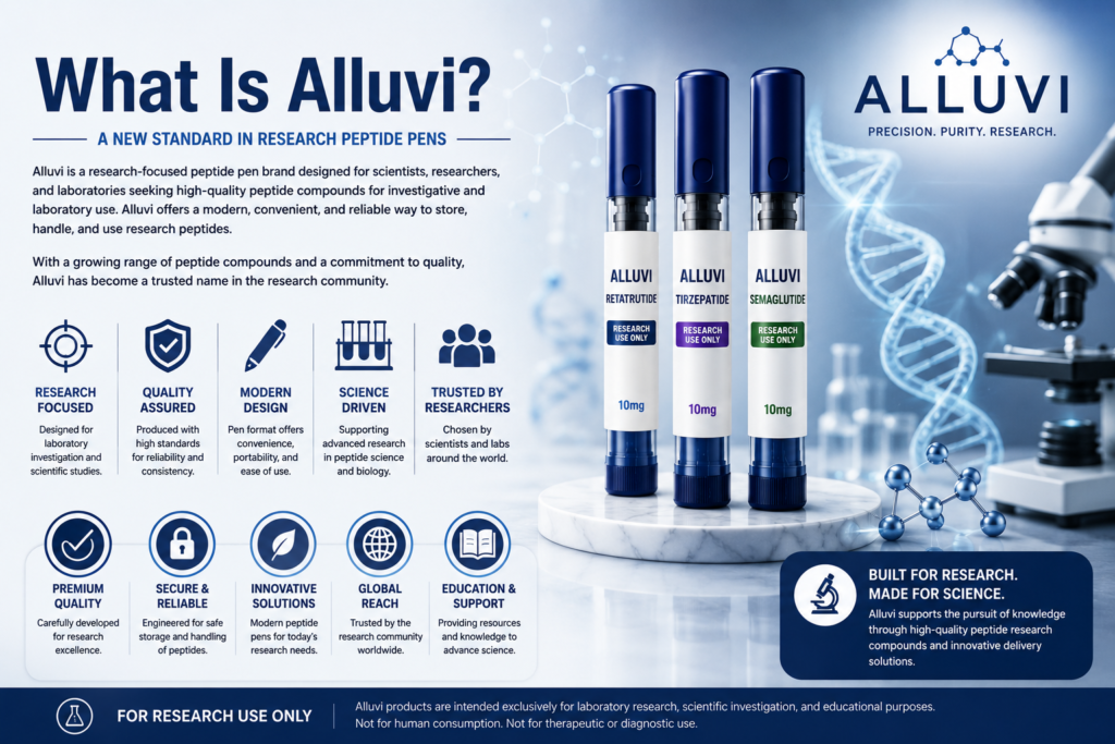 alluvi, alluvi peptide pens, alluvi research peptides, alluvi pens, alluvi retatrutide, alluvi tirzepatide, alluvi semaglutide, alluvi cagrilintide, alluvi peptide supplier, alluvi products, alluvi research products, alluvi peptide research, alluvi peptide guide, alluvi uk, alluvi europe, alluvi peptide company, alluvi research compounds, alluvi peptide information, alluvi peptide science, alluvi laboratory products, alluvi peptide studies, alluvi research supplier, alluvi peptide technology, alluvi product guide, alluvi review, alluvi research guide, alluvi scientific information, alluvi peptide solutions, alluvi collection, alluvi peptide range, research peptide pens, peptide pens uk, peptide pen supplier, peptide pen guide, peptide pen research, peptide pen products, peptide pen technology, peptide pen science, peptide research uk, research peptides uk, laboratory peptides uk, peptide supplier uk, peptide products uk, research grade peptides, scientific peptides, laboratory research peptides, premium peptides uk, peptide science uk, peptide research products, peptide laboratory supplier, peptide science blog, peptide research blog, biotechnology peptides, peptide innovations, advanced peptide compounds, hormone signaling research, metabolic peptide research, receptor research peptides, biological signaling pathways, peptide investigations, scientific peptide studies, peptide laboratory products, peptide information center, peptide education uk, peptide knowledge base, peptide resource center, peptide science resources, peptide learning hub, peptide research center, peptide science developments, peptide industry uk, peptide research solutions, peptide quality standards, peptide transparency, peptide supplier guide, trusted peptide supplier, peptide research marketplace, peptide science supplier, peptide storage guide, peptide handling guide, peptide documentation, peptide compliance, peptide regulations uk, research use only peptides, laboratory investigation peptides, scientific research compounds, peptide technology trends, peptide innovation research, molecular science peptides, biotechnology research compounds, peptide research materials, peptide laboratory studies, peptide product information, peptide supplier europe, peptide science community, peptide research network, peptide quality control, peptide supplier comparison, peptide sourcing uk, laboratory peptide solutions, peptide product supplier, peptide research experts, scientific peptide marketplace, peptide product catalog, peptide product range, peptide support resources, peptide educational resources, peptide science support, peptide supplier services, peptide industry trends, peptide product quality, peptide research standards, peptide science updates, peptide laboratory equipment, peptide research insights, peptide supplier recommendations, retatrutide research, tirzepatide research, semaglutide research, cagrilintide research, research peptide supplier uk, peptide science platform, peptide investigation resources, laboratory peptide supplier uk, premium research peptides, peptide science information, research peptide company, peptide product specialists, trusted peptide marketplace, peptide sourcing solutions, scientific laboratory peptides, peptide product transparency, peptide supplier network, peptide research facility, biotechnology research peptides, peptide laboratory innovations.